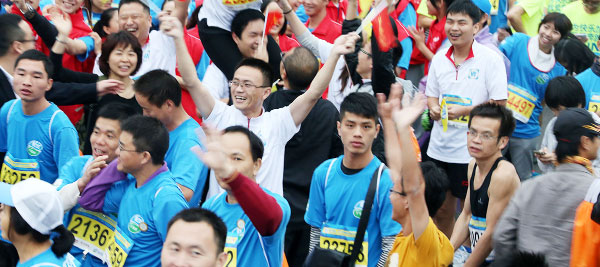 马拉松赛事T恤定制案例