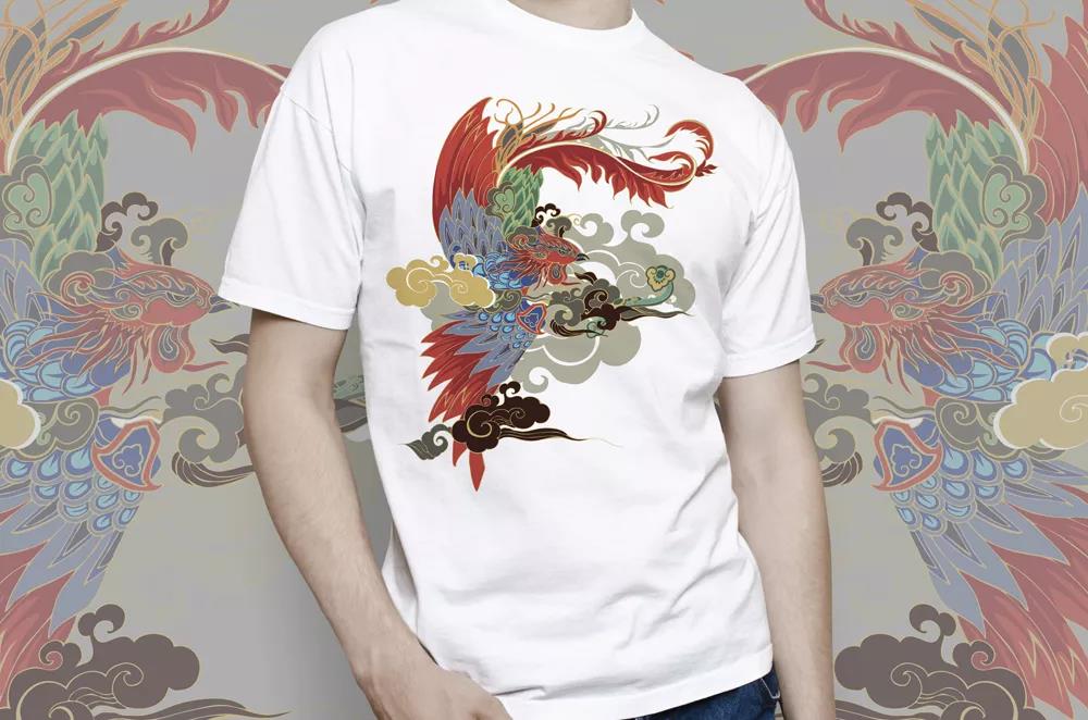 定制T恤中国风图案简直美翻天！
